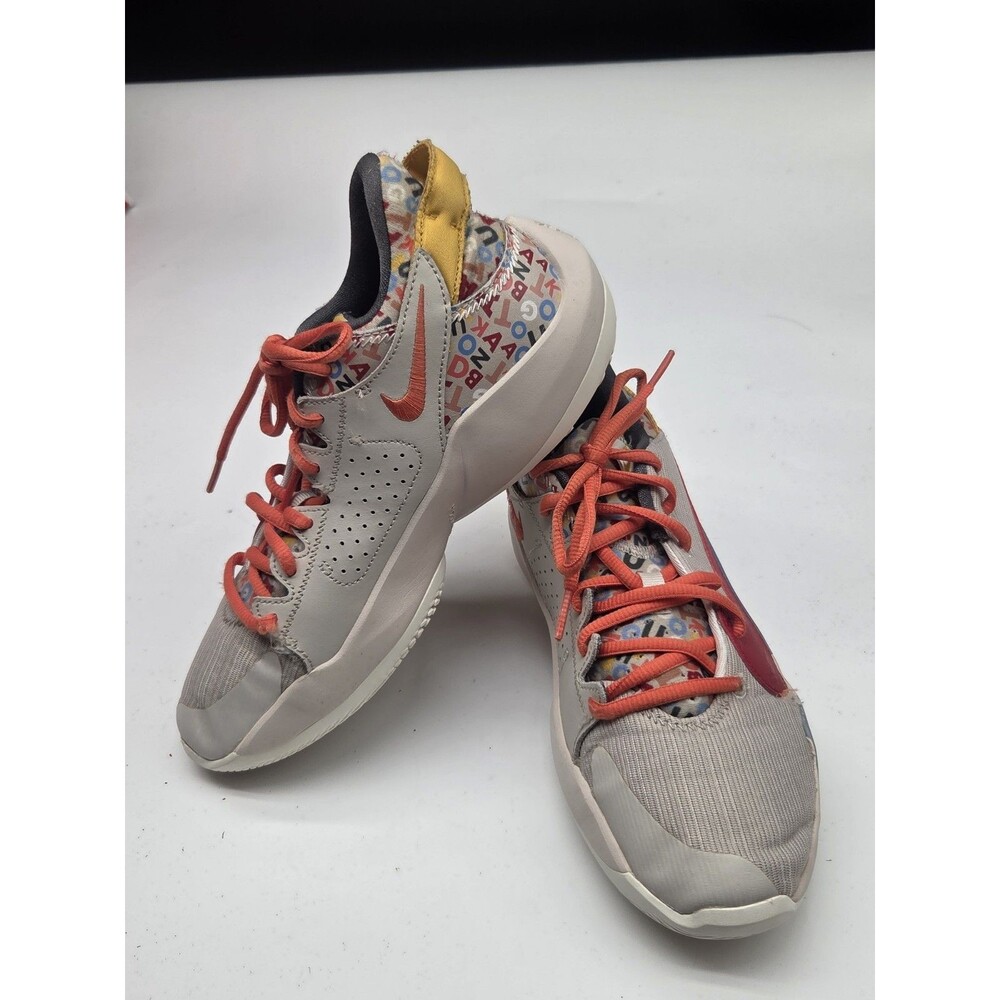 Nike Zoom Freak 2 Letter Bro Basketball Shoes Sneakers Youth Sz 6.5 Womens Sz 8